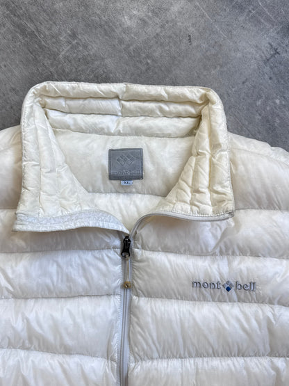 Montbell Cream Lightweight Down Puffer Jacket