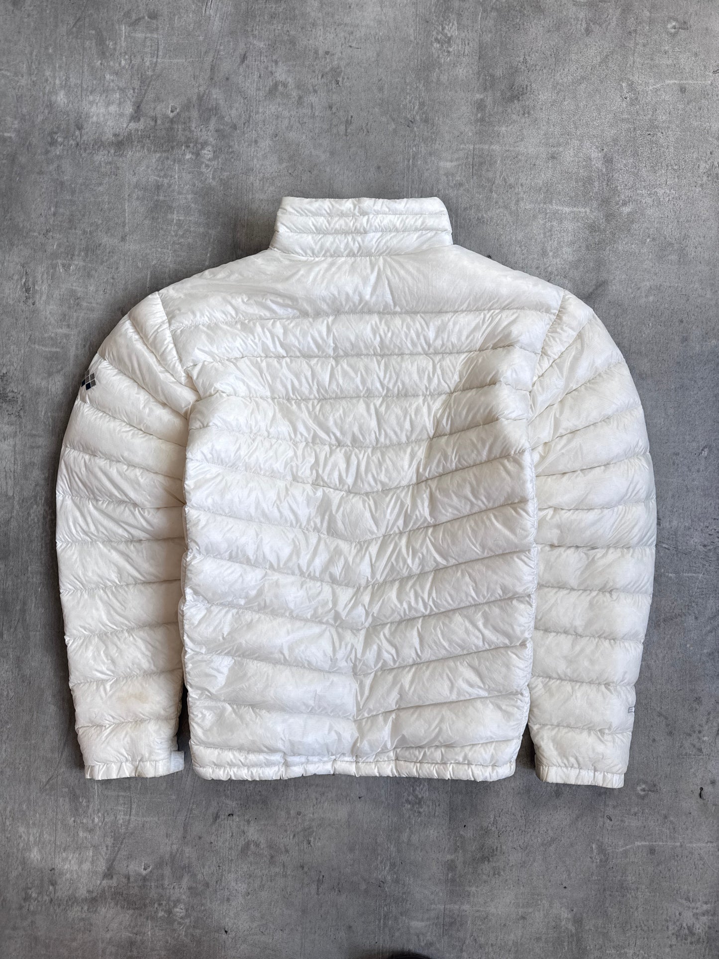 Montbell Cream Lightweight Down Puffer Jacket