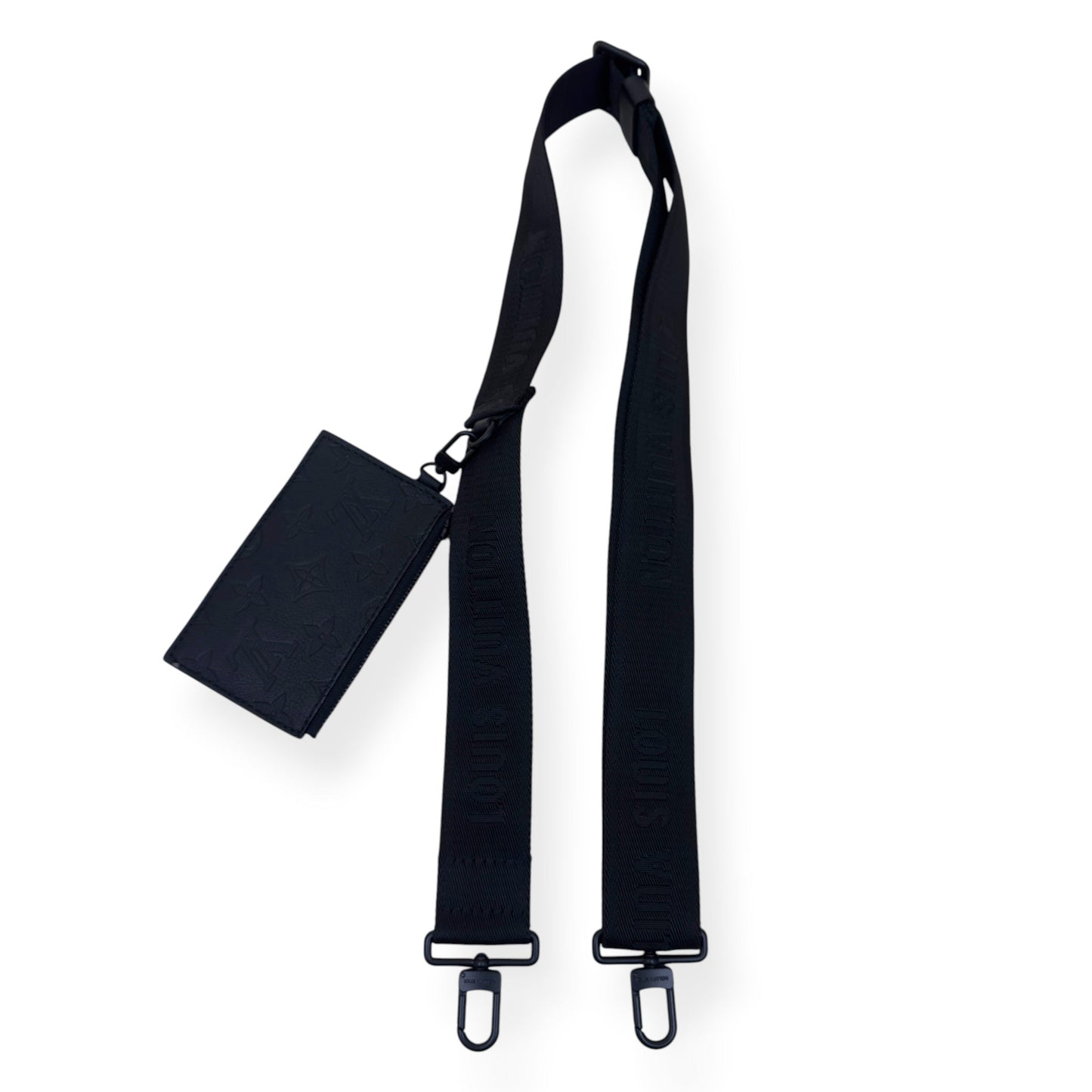 LOUIS VUITTON GASTON SHADOW MONOGRAM WEARABLE BAG BLACK S | O/S, Black