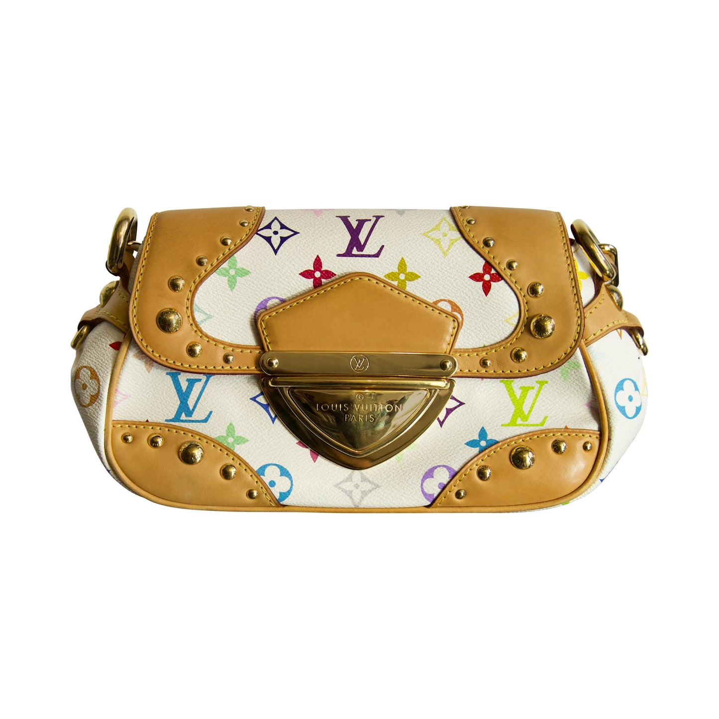 Louis Vuitton x Takashi Murakami 2007 Marilyn Multicolor Monogram Handbag