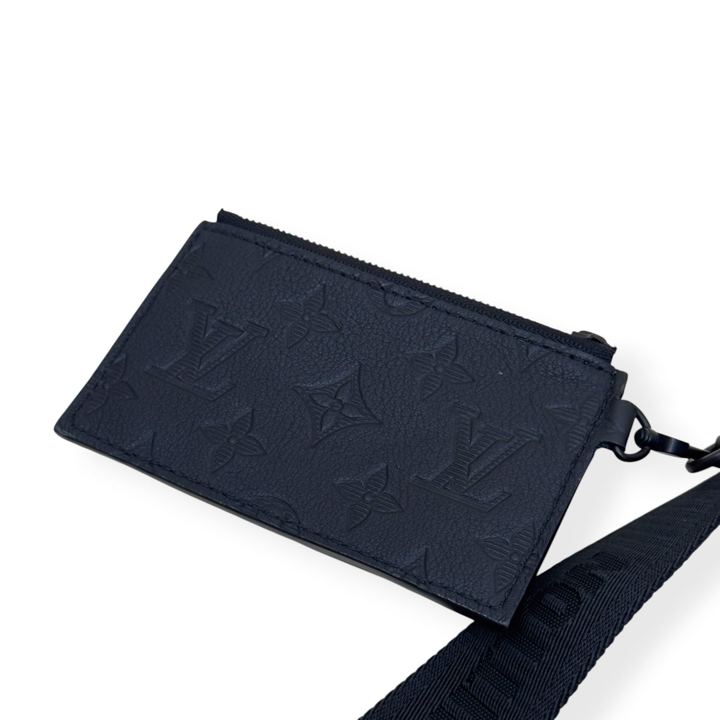 LOUIS VUITTON GASTON SHADOW MONOGRAM WEARABLE BAG BLACK S | O/S, Black