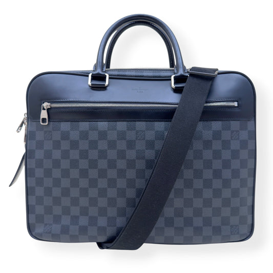 LOUIS VUITTON PORTE-DOCUMENTS VOYAGE BRIEFCASE DAMIER GRAPHITE L | O/S, Damier Graphite