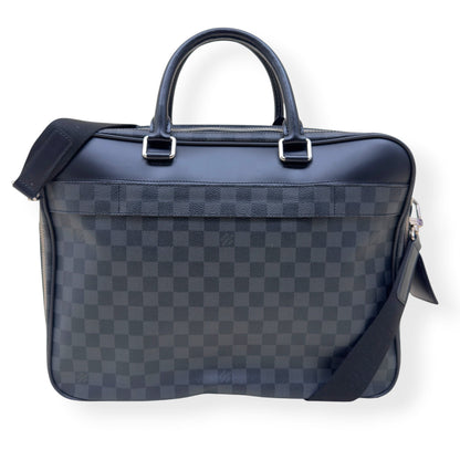 LOUIS VUITTON PORTE-DOCUMENTS VOYAGE BRIEFCASE DAMIER GRAPHITE L | O/S, Damier Graphite