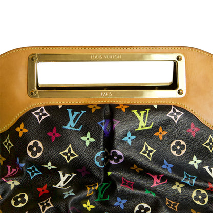 Louis Vuitton x Takashi Murakami 2009 Multicolour Monogram Judy MM Shoulder Bag