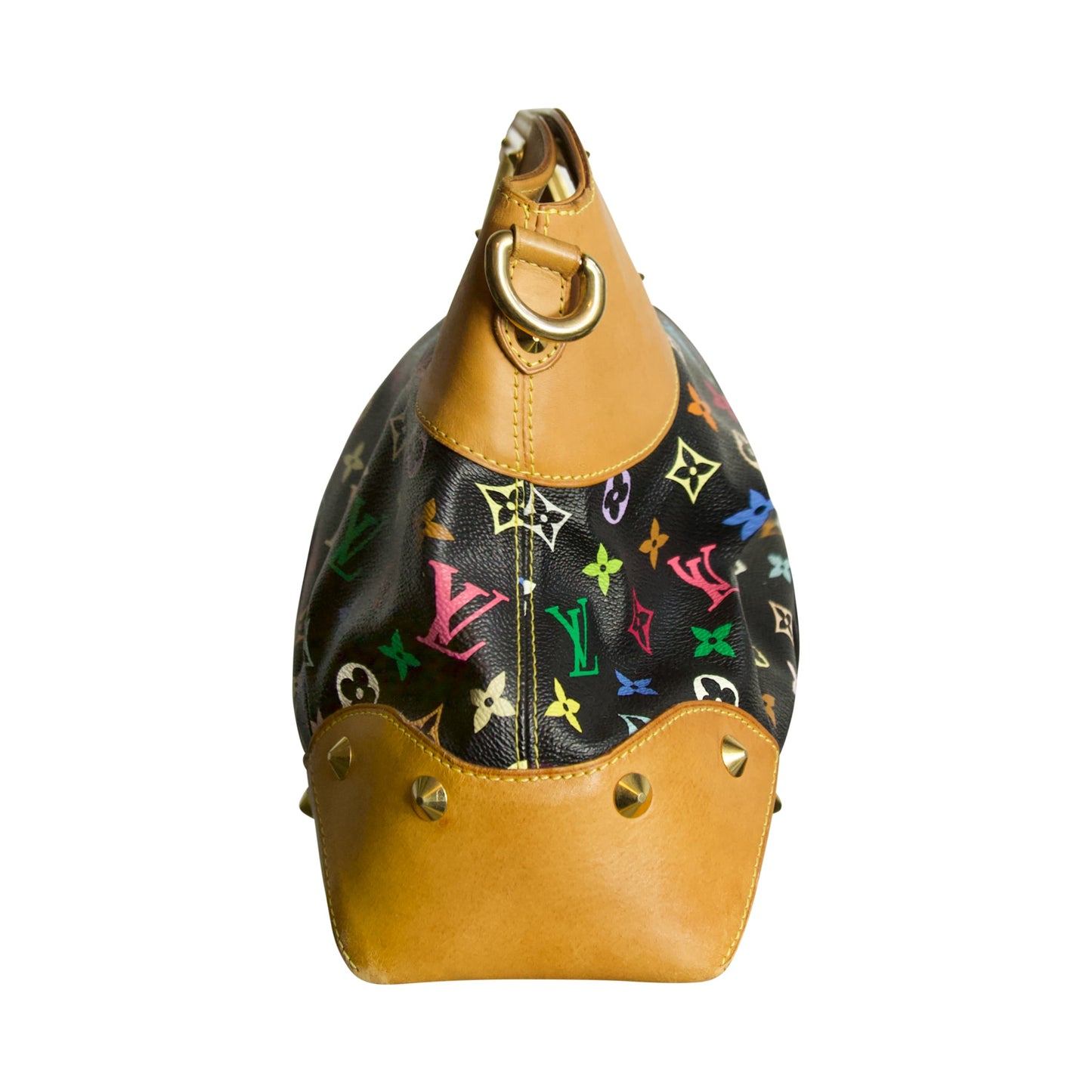 Louis Vuitton x Takashi Murakami 2009 Multicolour Monogram Judy MM Shoulder Bag