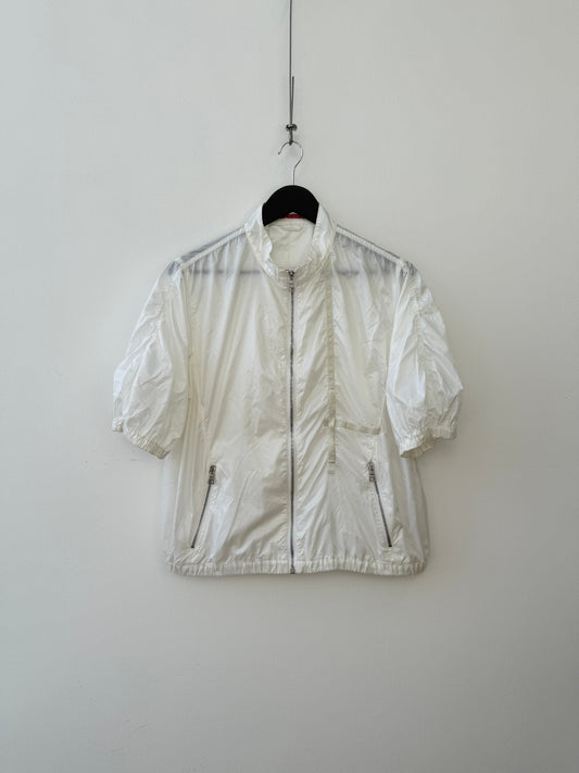 Prada Sport SS2006 Shortsleeved Ripstop Jacket | O/S, White