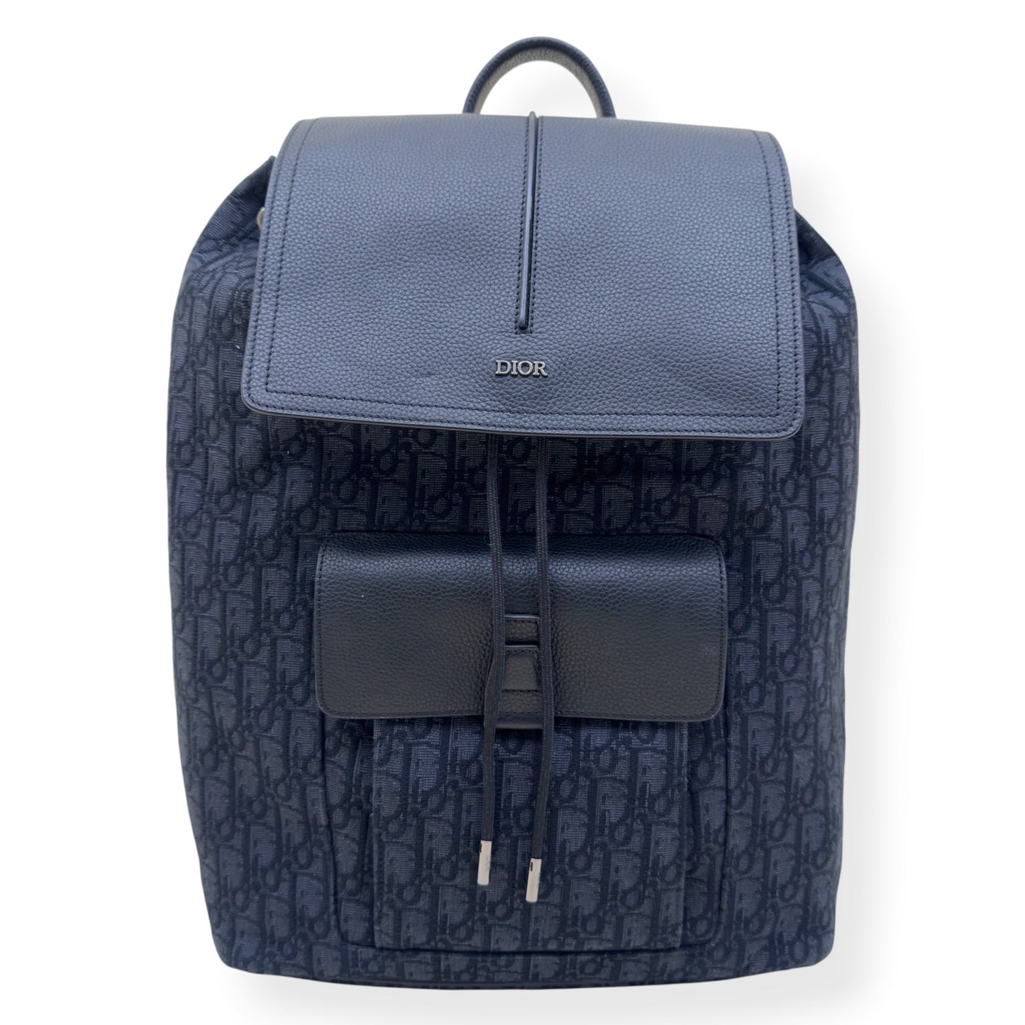 DIOR HIT THE ROAD OBLIQUE JACQUARD BACKPACK BLACK O/S | O/S, Black