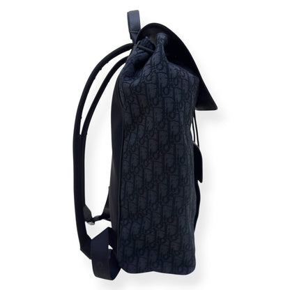 DIOR HIT THE ROAD OBLIQUE JACQUARD BACKPACK BLACK O/S | O/S, Black