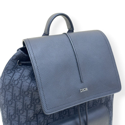 DIOR HIT THE ROAD OBLIQUE JACQUARD BACKPACK BLACK O/S | O/S, Black