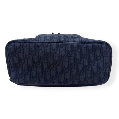 DIOR HIT THE ROAD OBLIQUE JACQUARD BACKPACK BLACK O/S | O/S, Black
