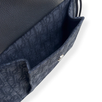 DIOR HIT THE ROAD OBLIQUE JACQUARD BACKPACK BLACK O/S | O/S, Black