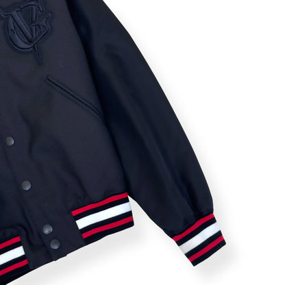 GIVENCHY EMBROIDERED LOGO JACKET BLACK / RED 54 / XL | XL, Black
