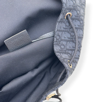 DIOR HIT THE ROAD OBLIQUE JACQUARD BACKPACK BLACK O/S | O/S, Black