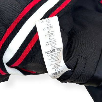GIVENCHY EMBROIDERED LOGO JACKET BLACK / RED 54 / XL | XL, Black