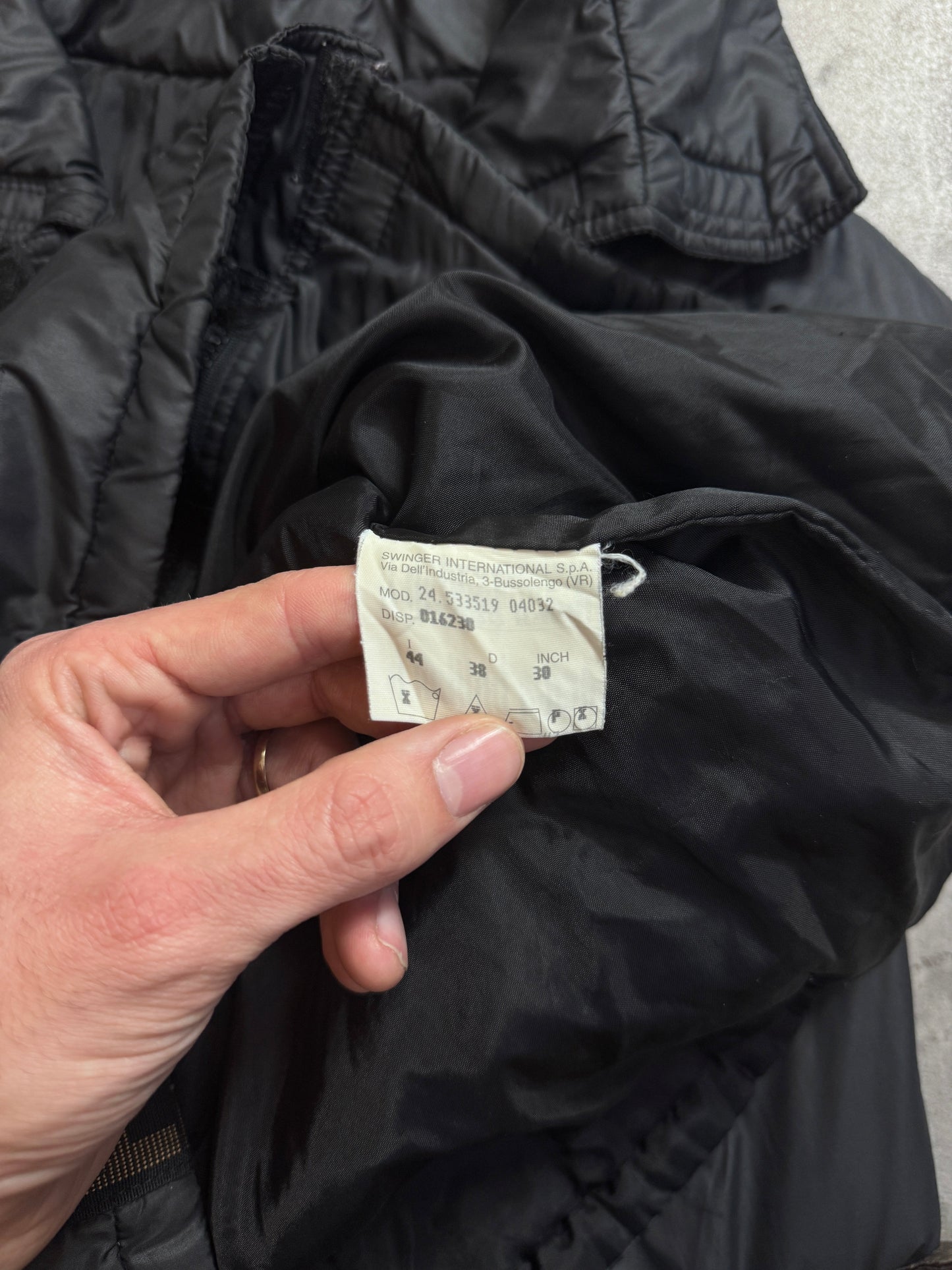 1990's Fendi Lightweight Quilted Puffer Jacket