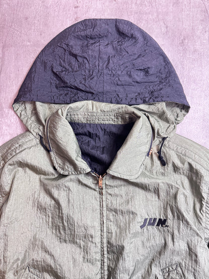 Jun Men Japanese Reversible Crinkle M-A2 Bomber Jacket