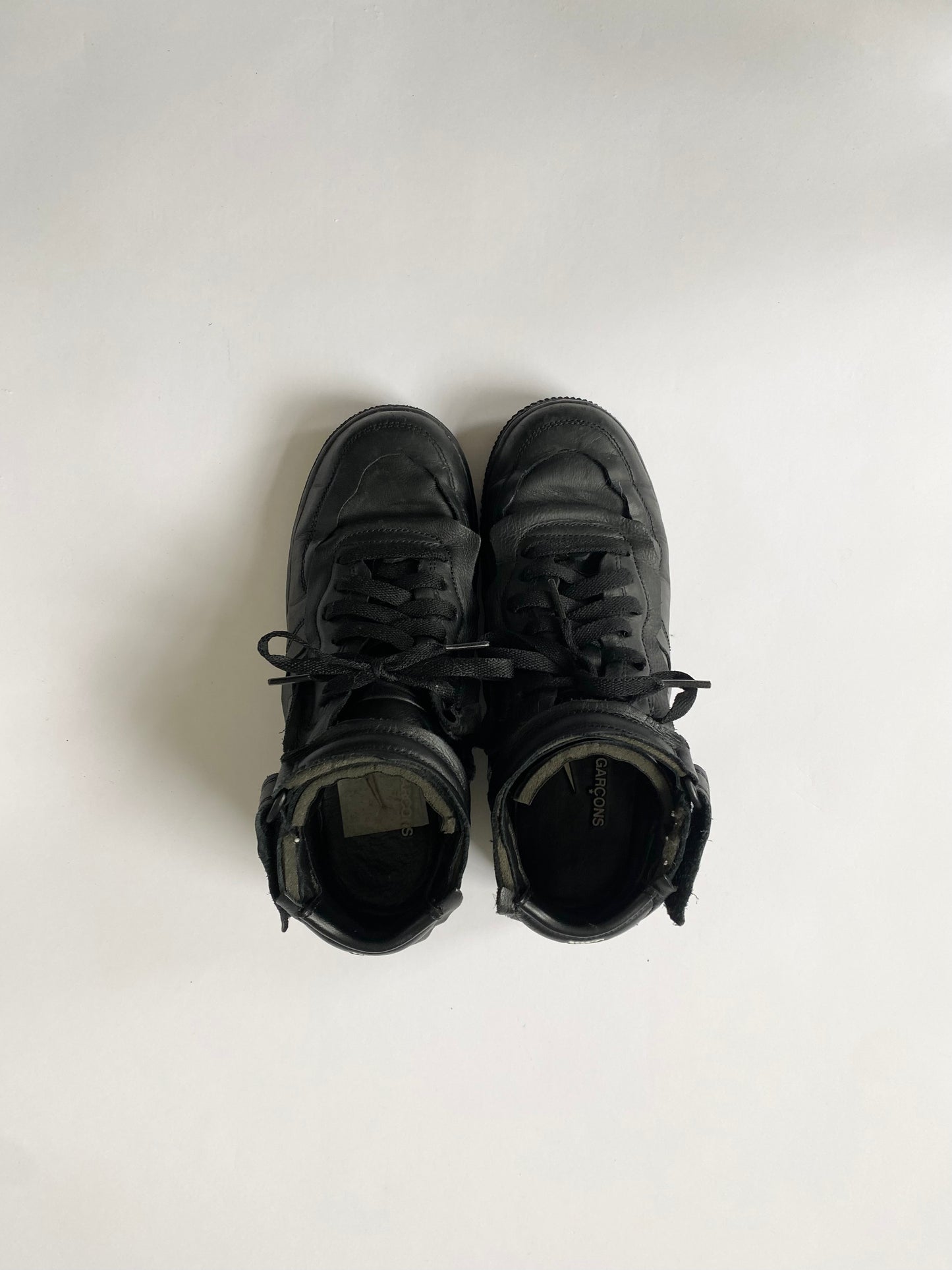 Comme des Garçons x Nike Air Force 1 Mid 'Triple Black' UK 5