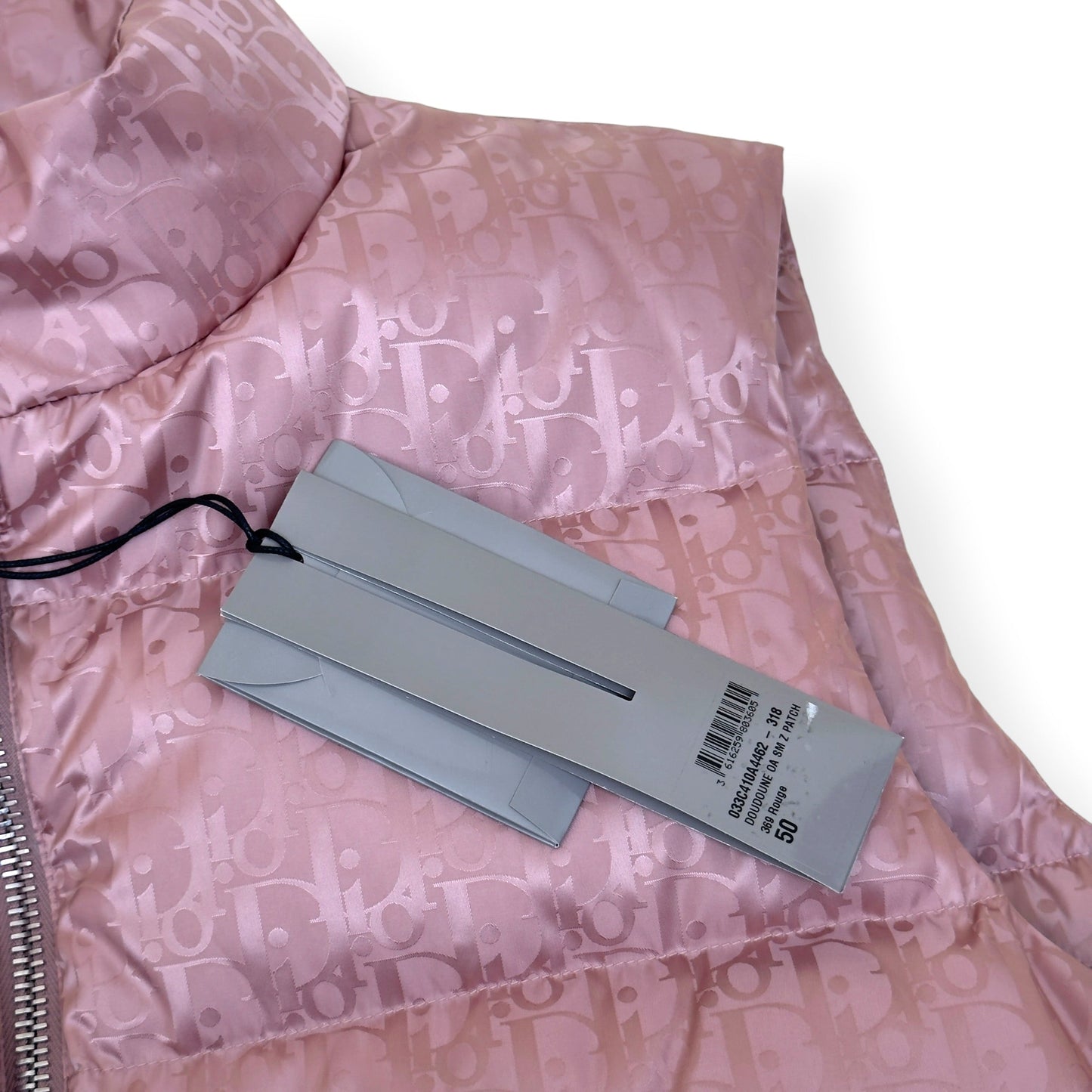 DIOR OBLIQUE JACQUARD DOWN GILET PINK 50 / L | Large, Pink