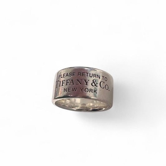 Tiffany & Co. Return to Wide Ring | O/S, Silver