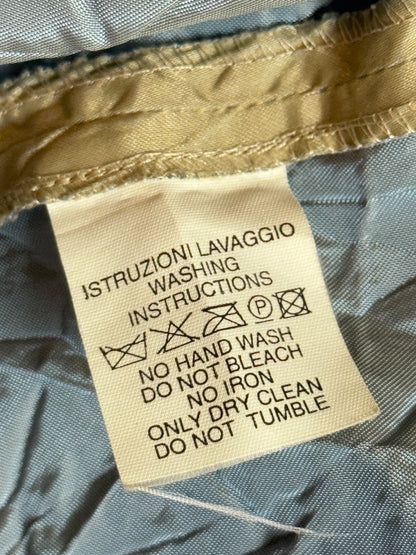 1990's Emporio Armani Crinkle Nylon Shawl Collar Jacket