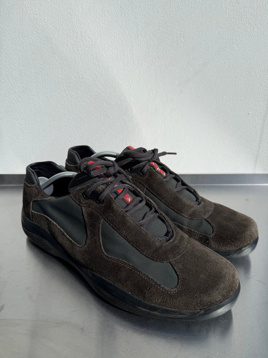 Prada Sport Suede America Cups | O/S, Black