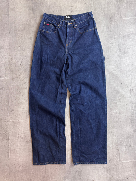 Fubu Collection Inidgo Denim Wide Fit Carpenter Jeans