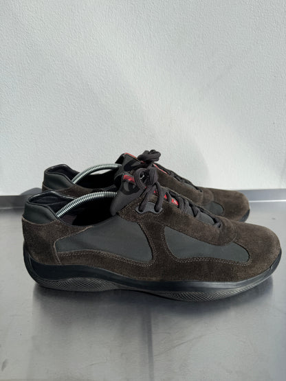 Prada Sport Suede America Cups | O/S, Black