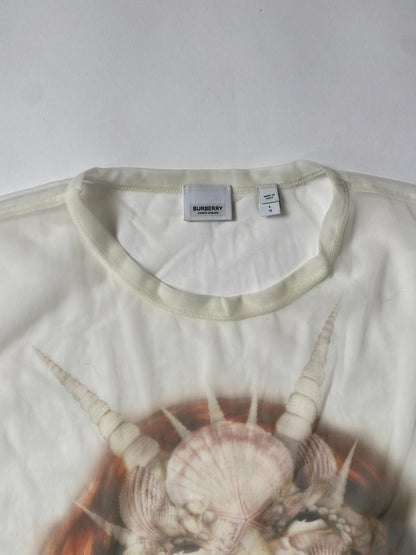 Burberry Sea Maiden Print Sheer Jersey L