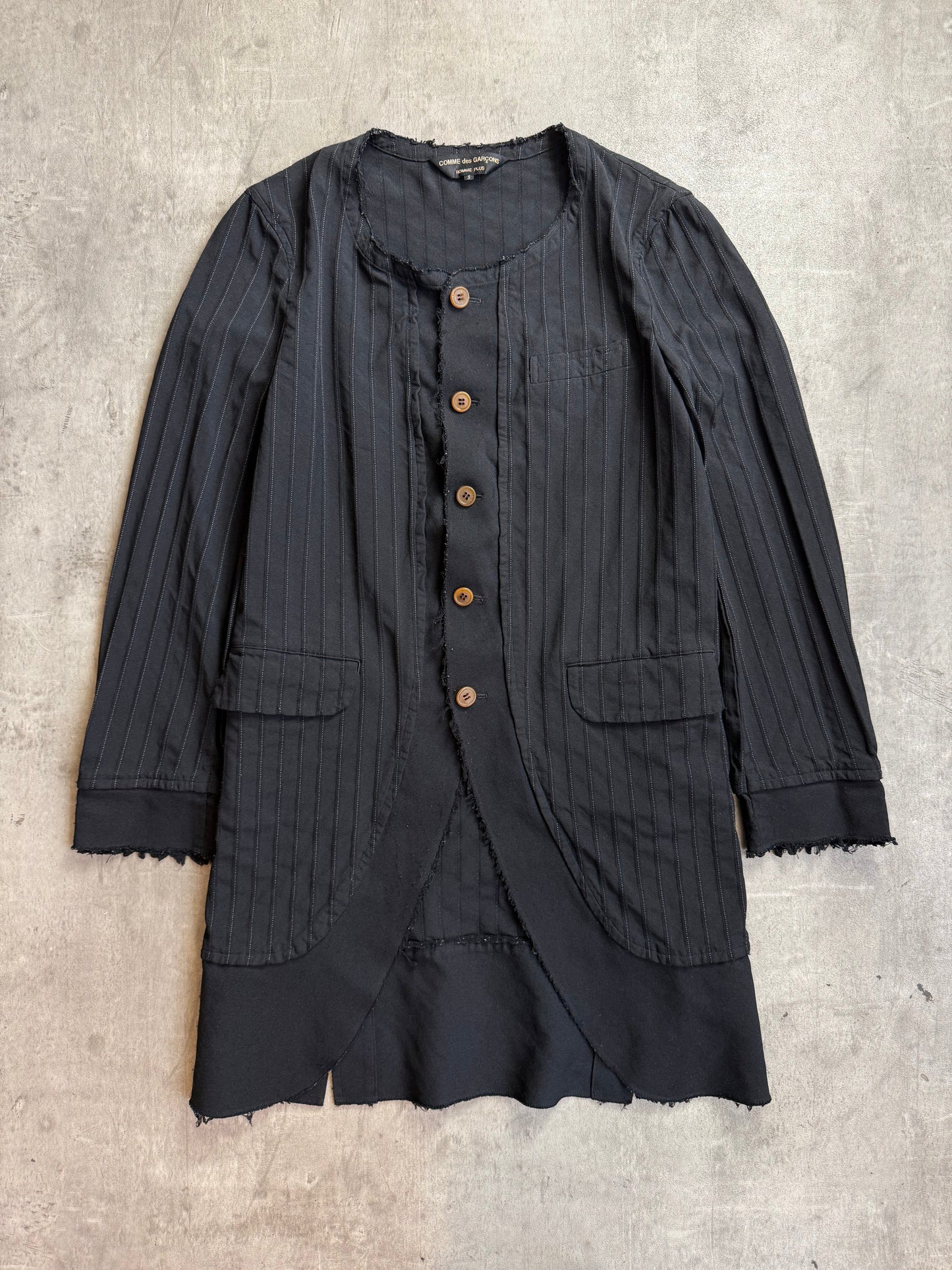 2016 Comme Des Garcons Lightweight Black Dinner Jacket