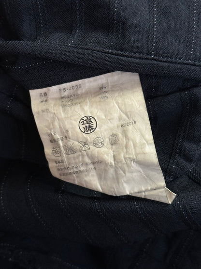 2016 Comme Des Garcons Lightweight Black Dinner Jacket