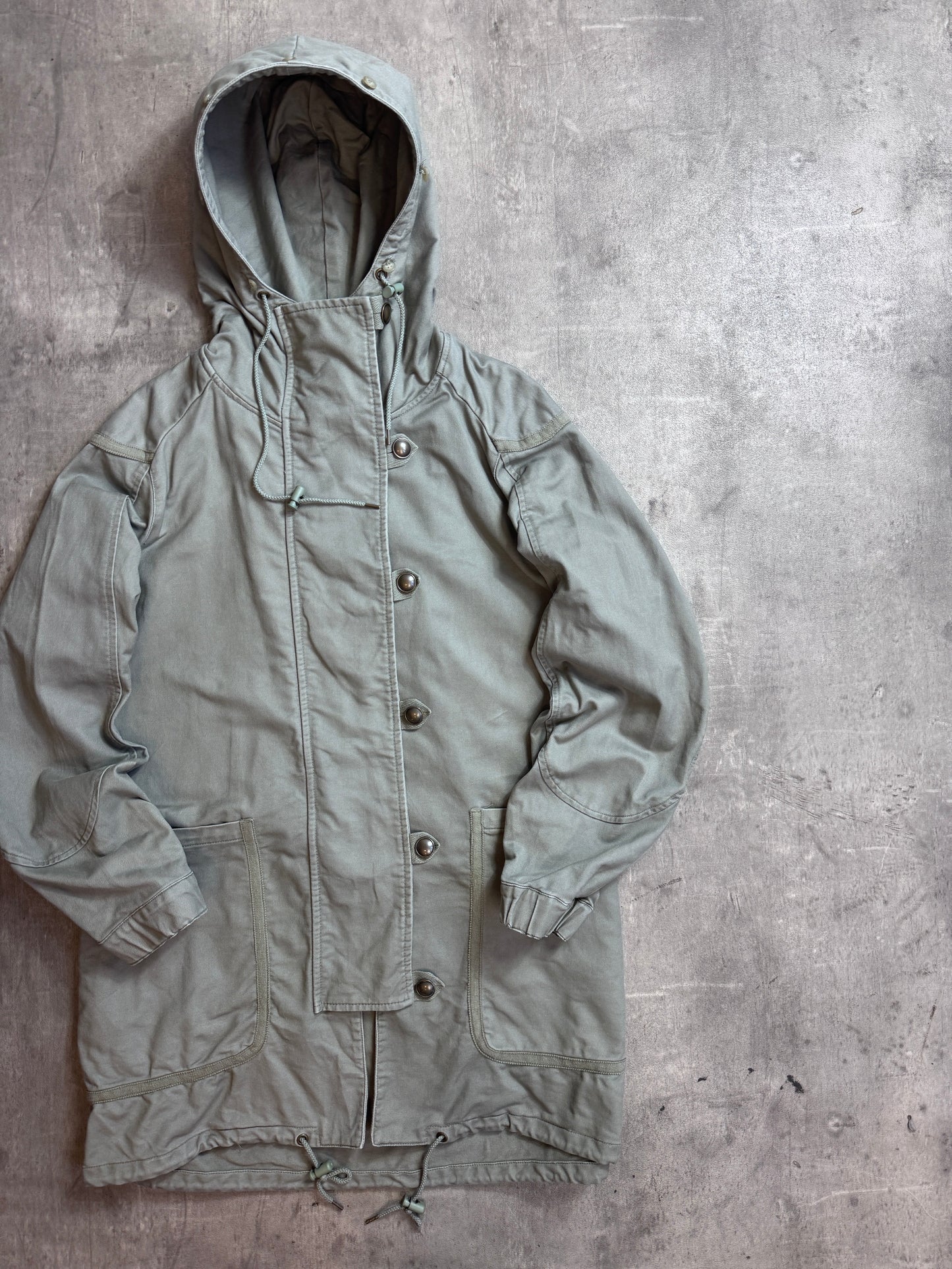 Issey Miyake Tsumori Chisato Button Latch Military Parka