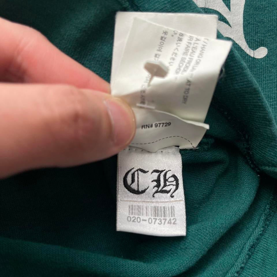 Chrome Hearts Matty Boy Antidote Long Sleeve T-shirt Green | XL, Green