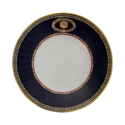 Burberry Navy China Mug and Saucer