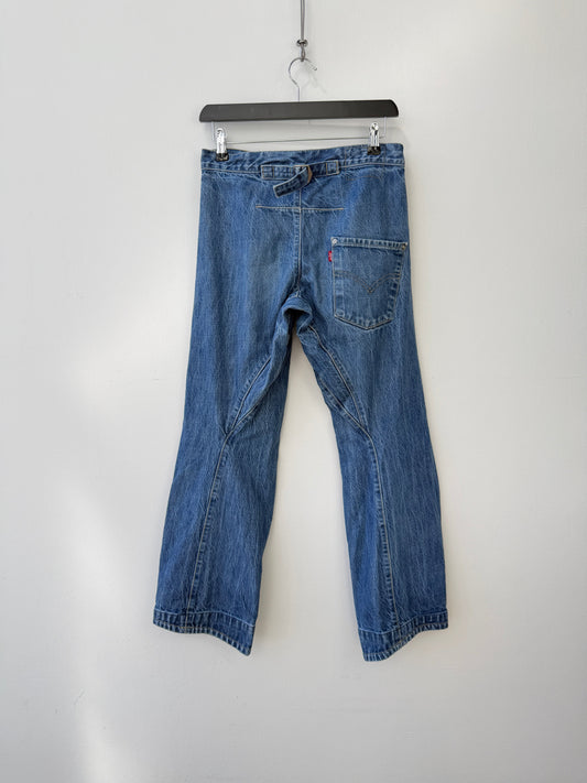 Levis 2000's Engineered Jeans | O/S, Red