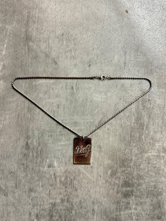 D&G Logo Dog Tag Necklace | O/S, Multicoloured