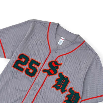 SUPREME OLD ENGLISH BASEBALL JERSEY GREY M | Medium, Grey