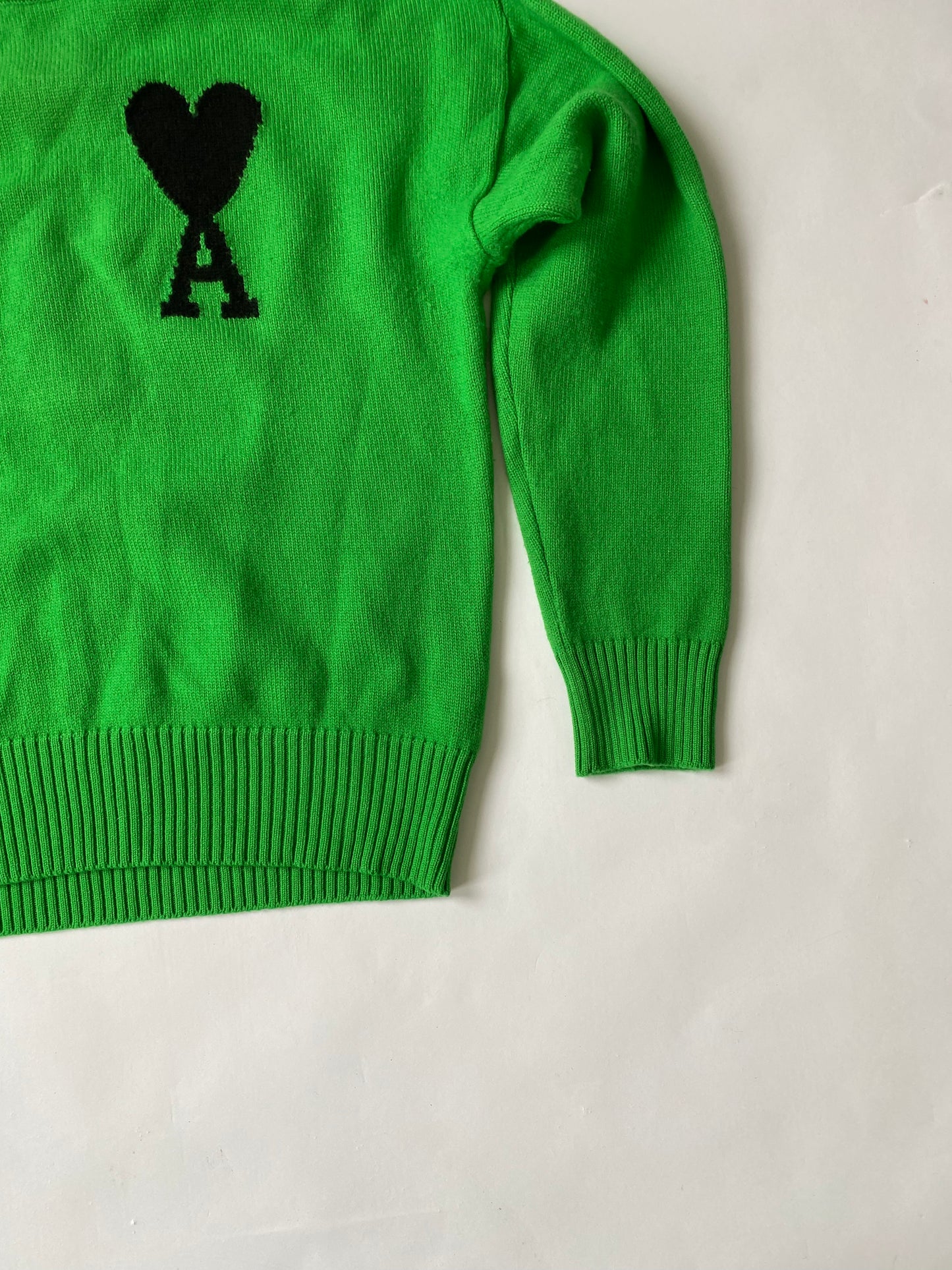 Ami De Coeur Wool Crewneck Sweater XL