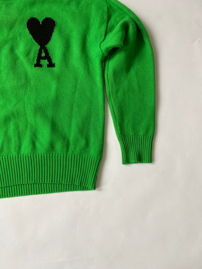 Ami De Coeur Wool Crewneck Sweater XL
