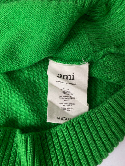 Ami De Coeur Wool Crewneck Sweater XL