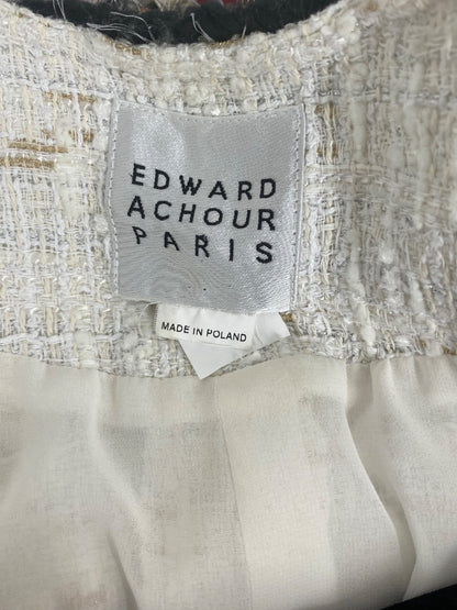 Edward Achour Paris Boucle Jacket Cream / Gold 12 | Default Title, Cream