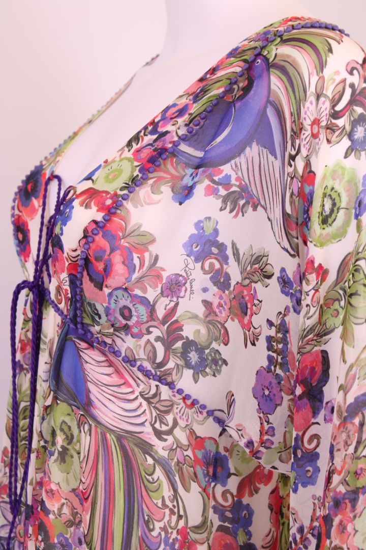 Roberto Cavalli Dress Multicoloured 10 | Medium, Red