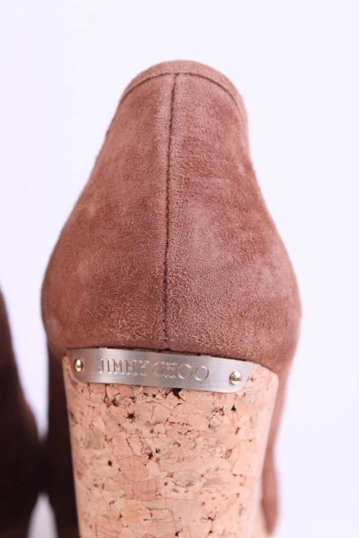 Jimmy Choo Suede wedges Tan 39 | Default Title, Tan