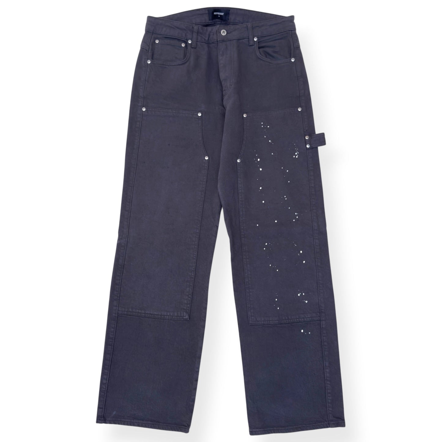 REPRESENT CARPENTER DENIM JEANS CHARCOAL W32 / M | Medium, Charcoal