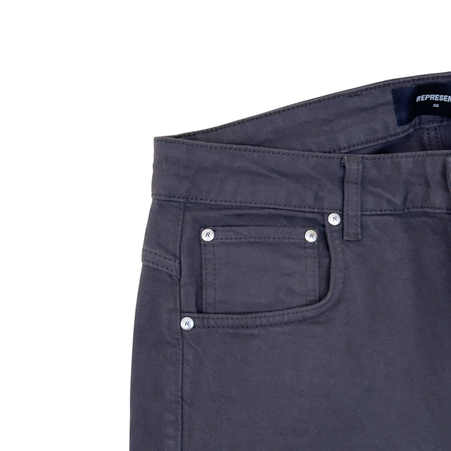 REPRESENT CARPENTER DENIM JEANS CHARCOAL W32 / M | Medium, Charcoal