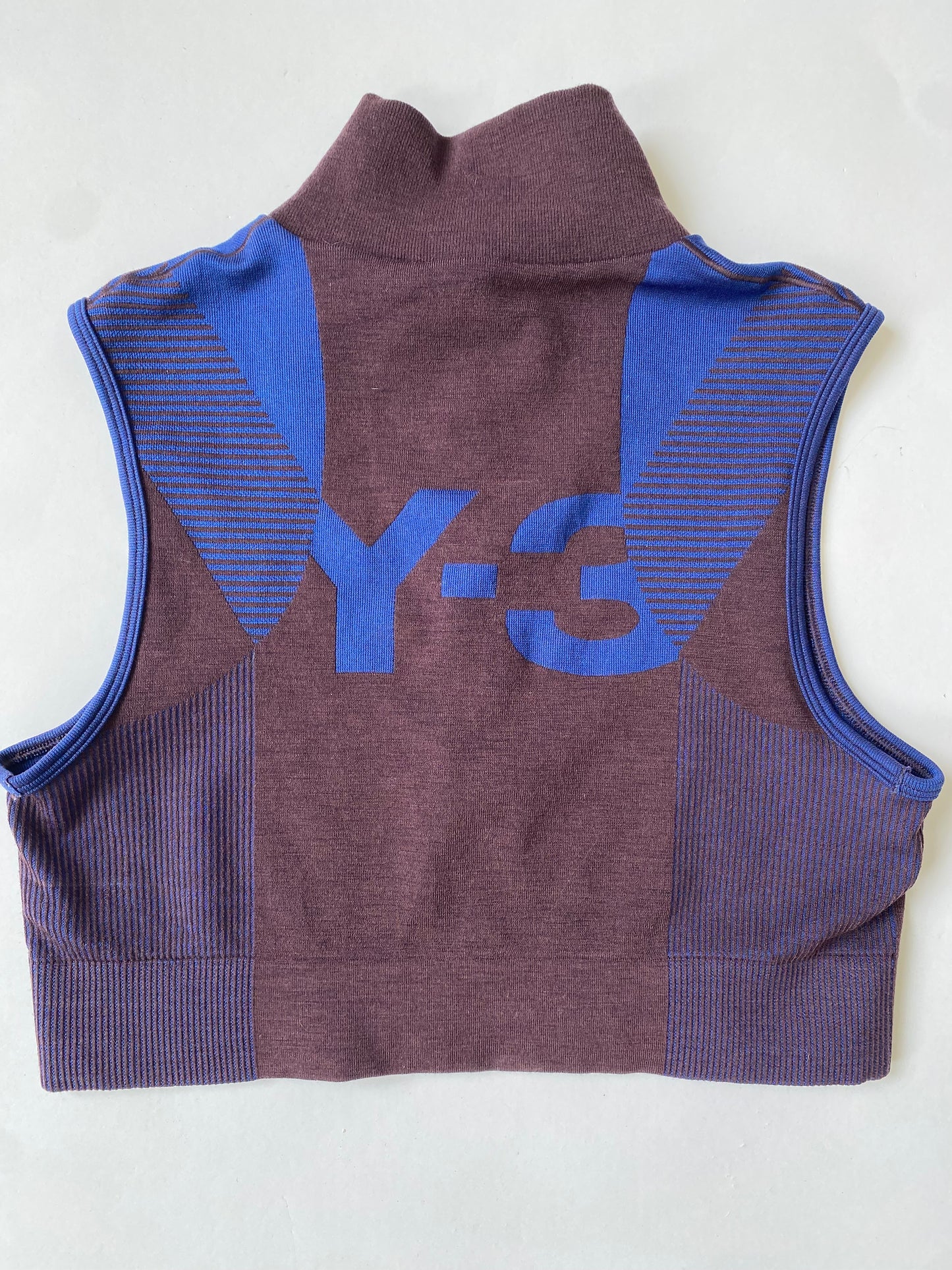Y‑3 Classic Seamless Knit Crop Sport Top Size M