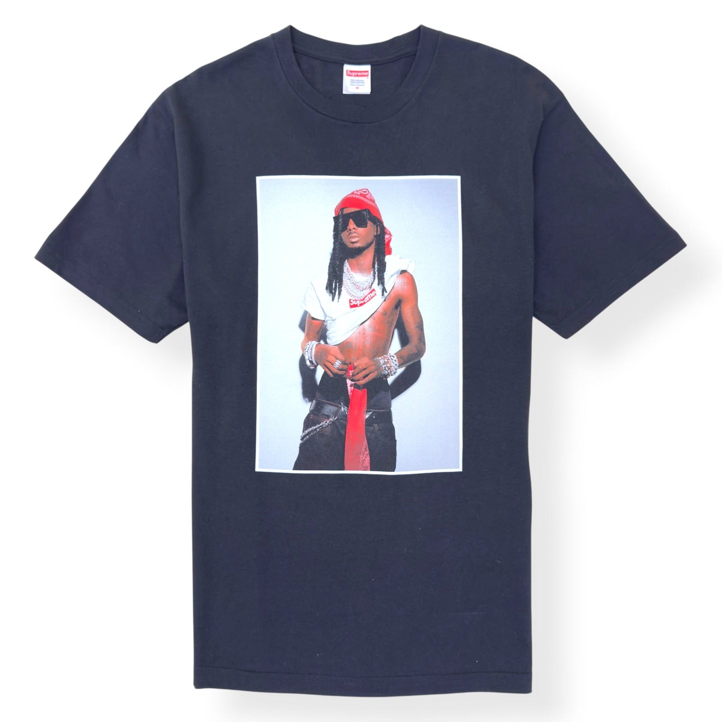 SUPREME LIL WAYNE PHOTO T-SHIRT BLACK M | Medium, Black