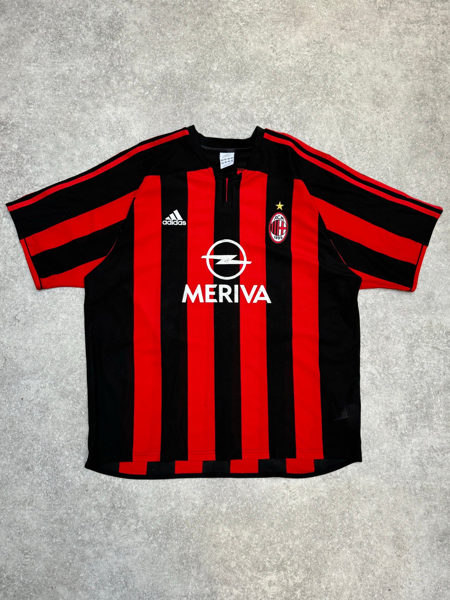 2003-04 AC Milan 'Seedorf 20' Home Football Shirt