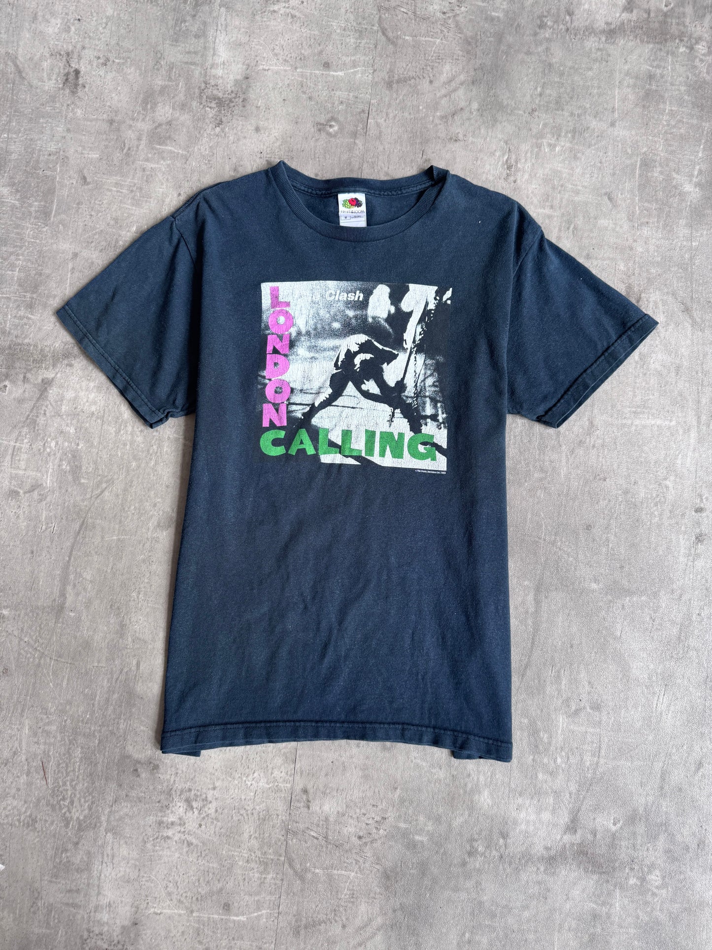 2003 The Clash "London Calling" Washed Graphic Tee