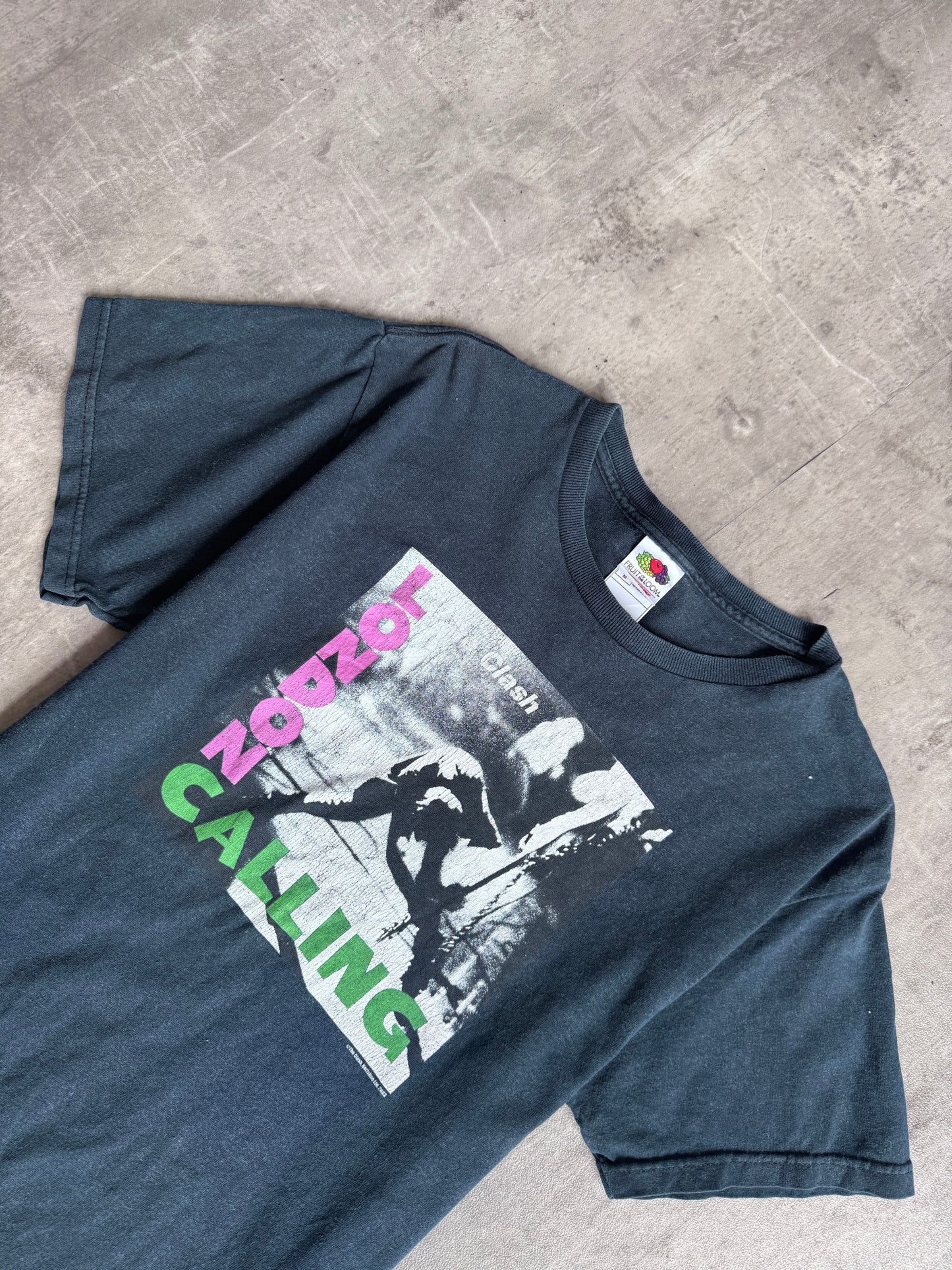 2003 The Clash "London Calling" Washed Graphic Tee