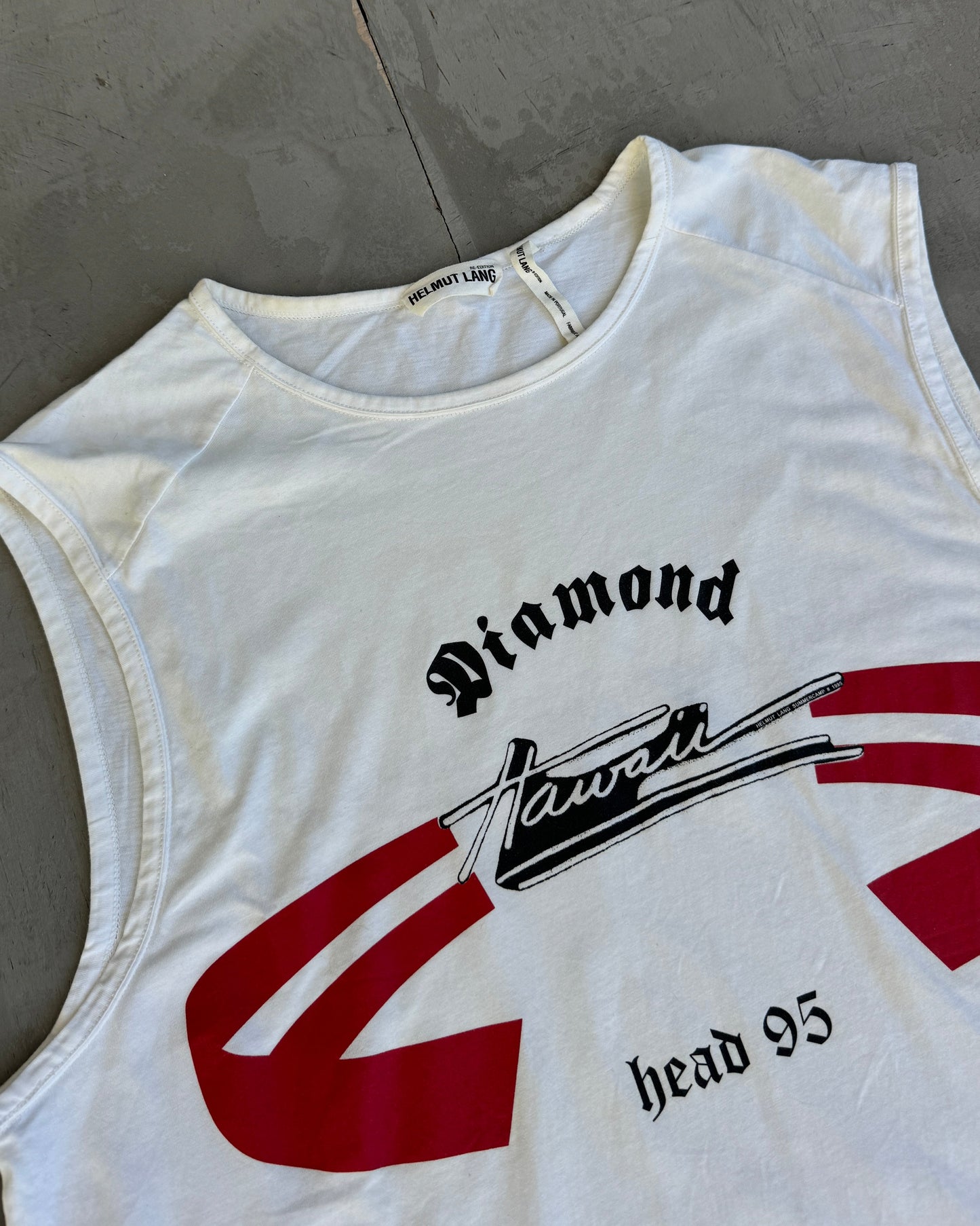 Helmut Lang Re‑Edition “Diamond Head 95” Vest - L
